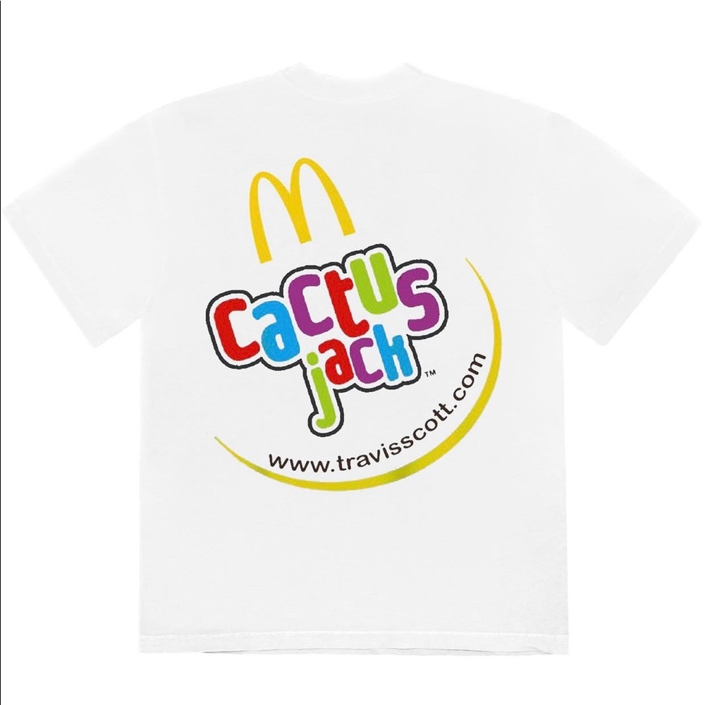 Travis Scott x McDonald’s Smile T Shirt
